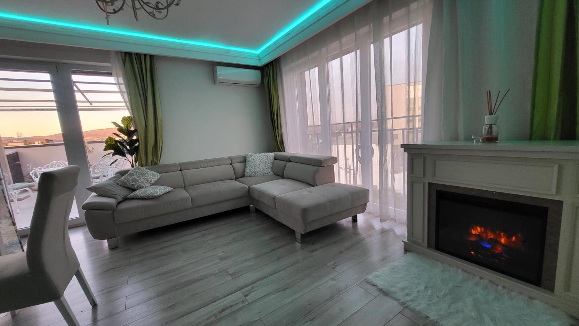 Sibiu Bach Penthouse公寓 外观 照片