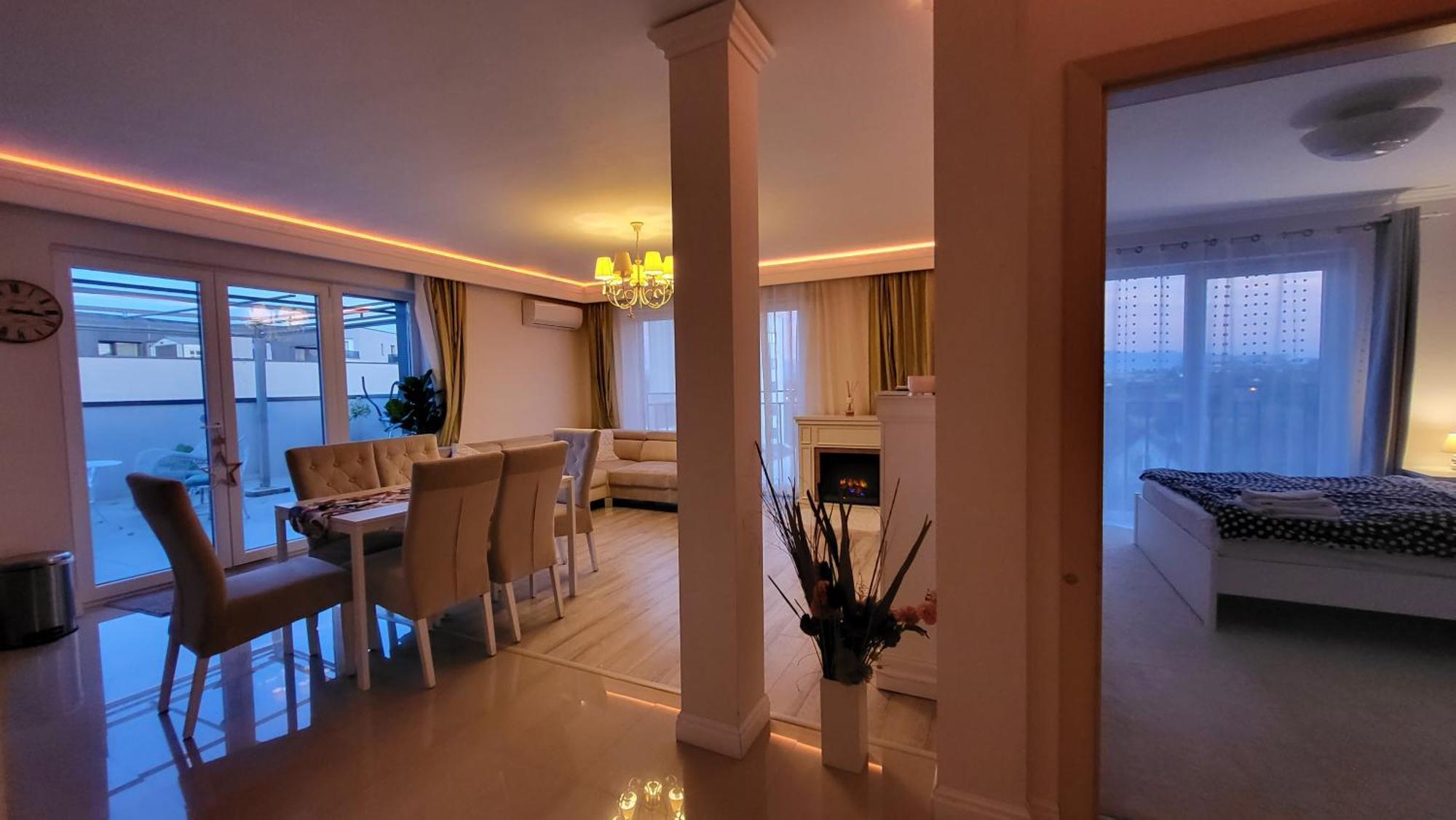 Sibiu Bach Penthouse公寓 外观 照片
